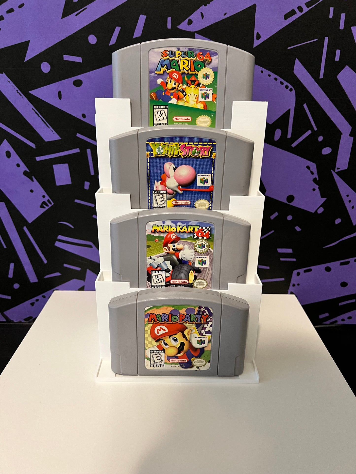 Nintendo Cartridge Stack