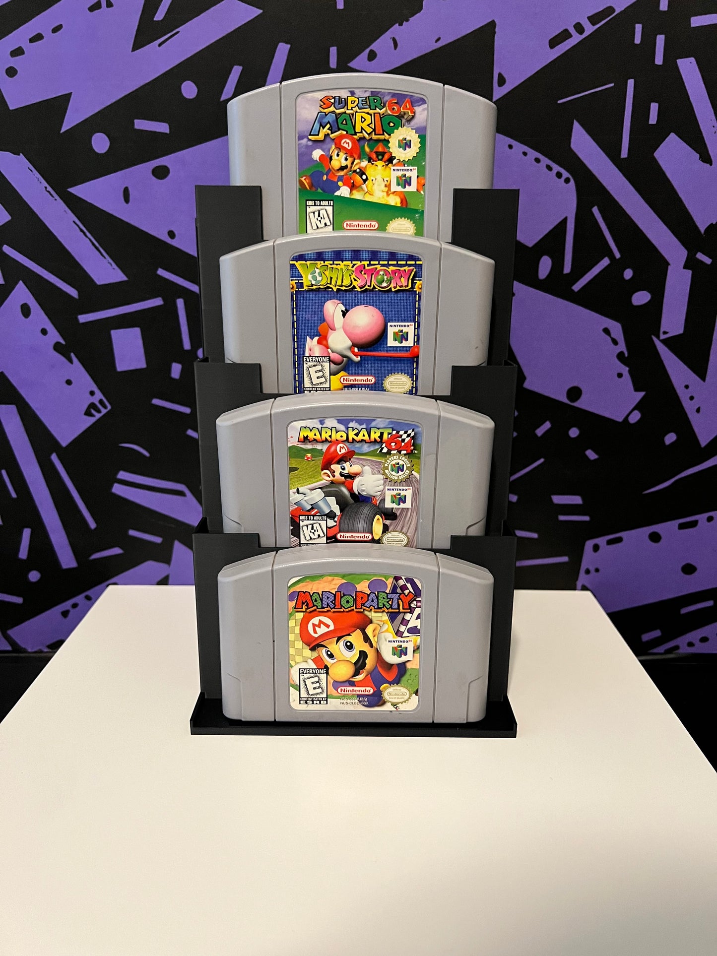 Nintendo Cartridge Stack