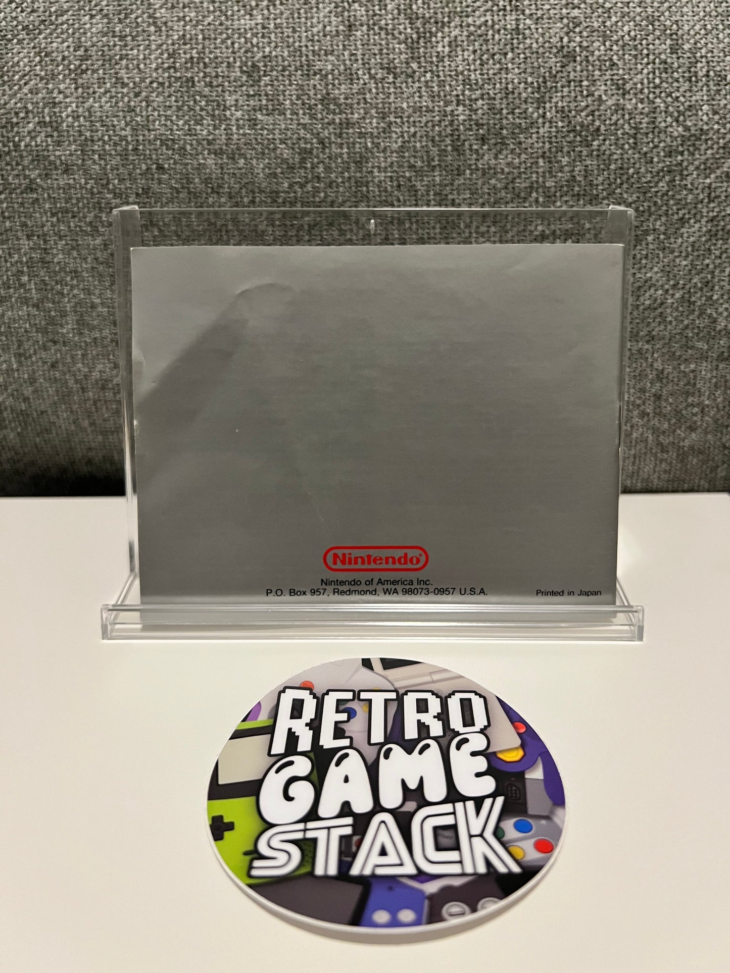 Metroid Grey Label with Manual (NES)