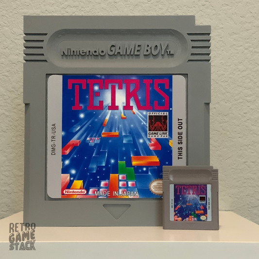 Oversized Tetris Wall Cartridge Decor