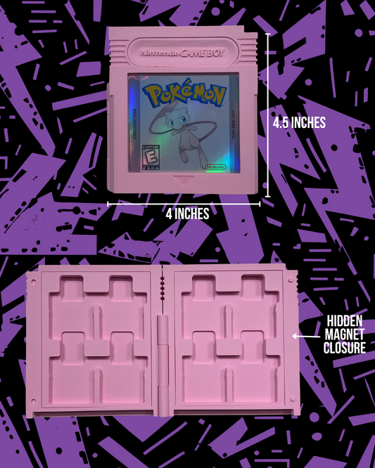 Retro Inspired Pokemon DS & 3DS Games Cartridge Display Case Storage