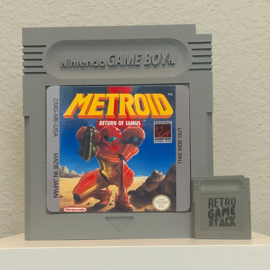 Oversized Metroid II (Return of Samus) Wall Cartridge Decor