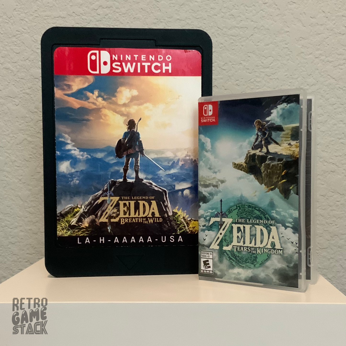 Oversized Zelda Breath of the Wild Switch Wall Cartridge Decor