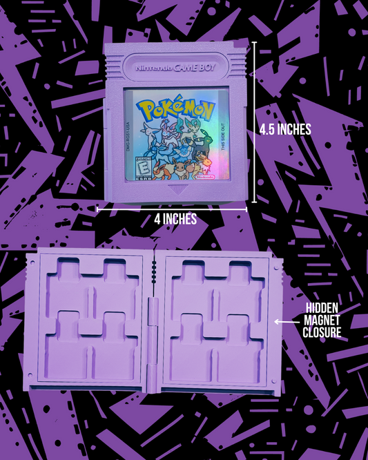 Retro Inspired Eeveelutions Nintendo DS & 3DS Cartridge Display Case Storage