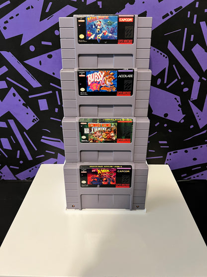Nintendo Cartridge Stack
