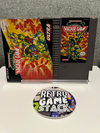 Teenage Mutant Ninja Turtles II The Arcade Game with Manual (NES)