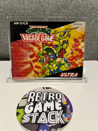 Teenage Mutant Ninja Turtles II The Arcade Game with Manual (NES)