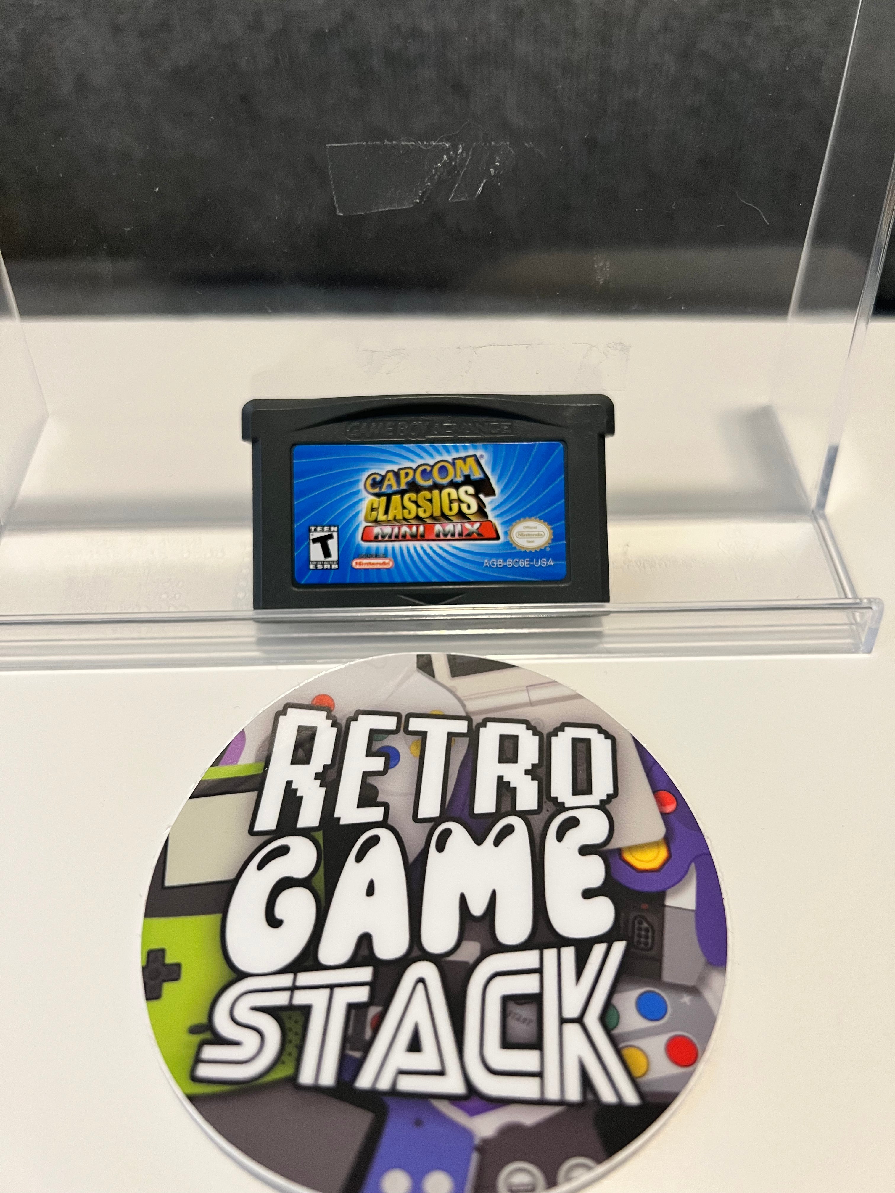 Capcom Classics Mini Mix (Nintendo Gameboy Advance) – Retro Game Stack
